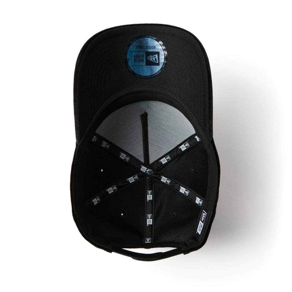 New Era NE Logo Velvet Black 9FORTY A-Frame Adjustable Cap