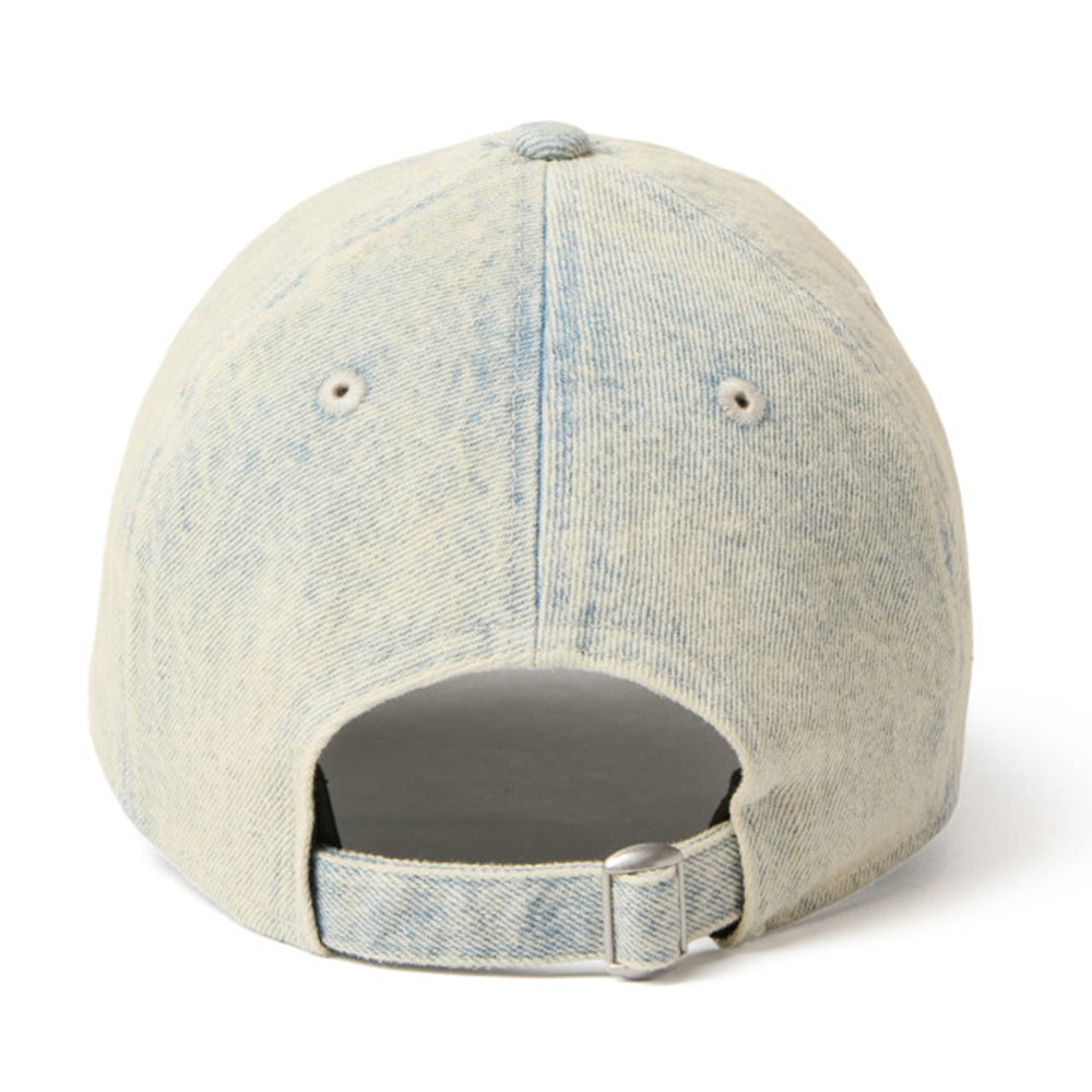 New Era New York Yankees Over Dye Denim White 9TWENTY Adjustable Cap
