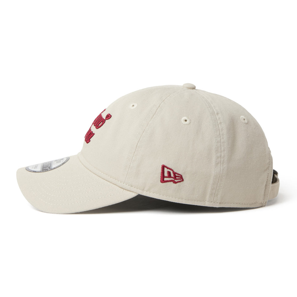 New Era Wordmark Logo With Heart Stone 9TWENTY Adjustable Cap