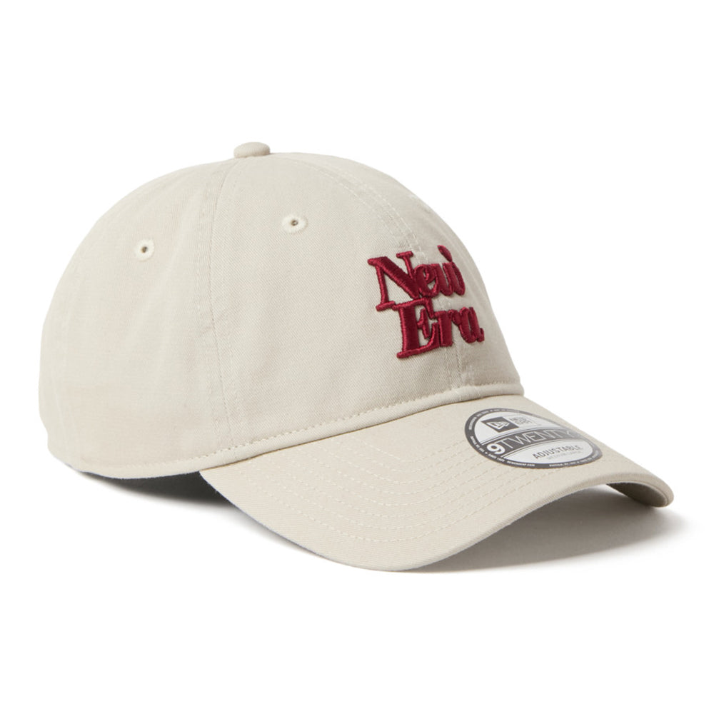 New Era Wordmark Logo With Heart Stone 9TWENTY Adjustable Cap