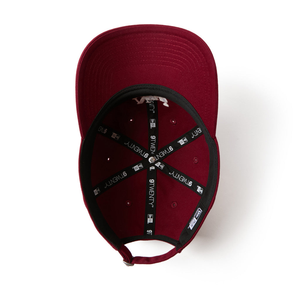 New Era Wordmark Logo With Heart Red 9TWENTY Adjustable Cap