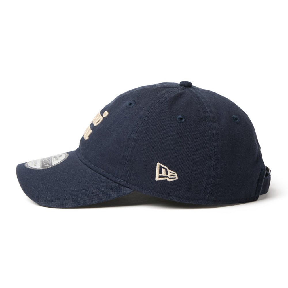 New Era Wordmark Logo With Heart Navy 9TWENTY Adjustable Cap