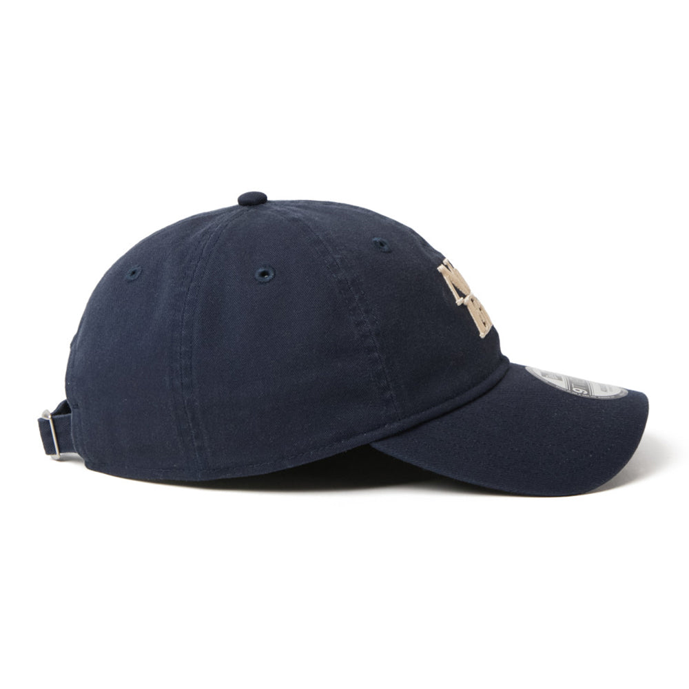 New Era Wordmark Logo With Heart Navy 9TWENTY Adjustable Cap