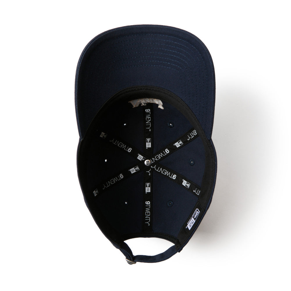 New Era Wordmark Logo With Heart Navy 9TWENTY Adjustable Cap