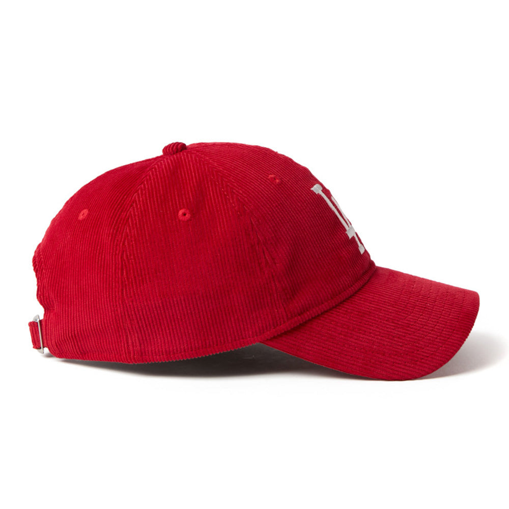 New Era Los Angeles Dodgers Corduroy Scarlet 9TWENTY Adjustable Cap