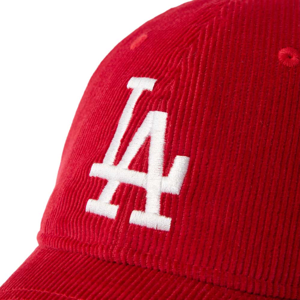 New Era Los Angeles Dodgers Corduroy Scarlet 9TWENTY Adjustable Cap