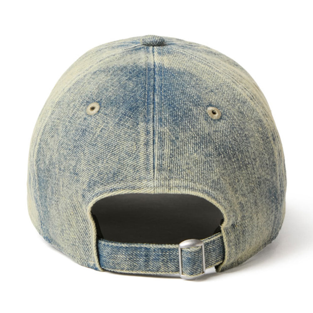 New Era Los Angeles Dodgers Over Dye Denim Navy 9TWENTY Adjustable Cap