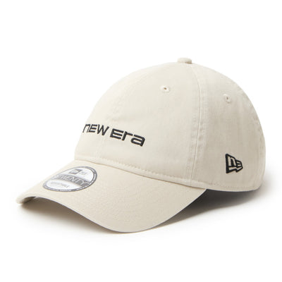 New Era Wordmark Logo Stone 9TWENTY Adjustable Cap
