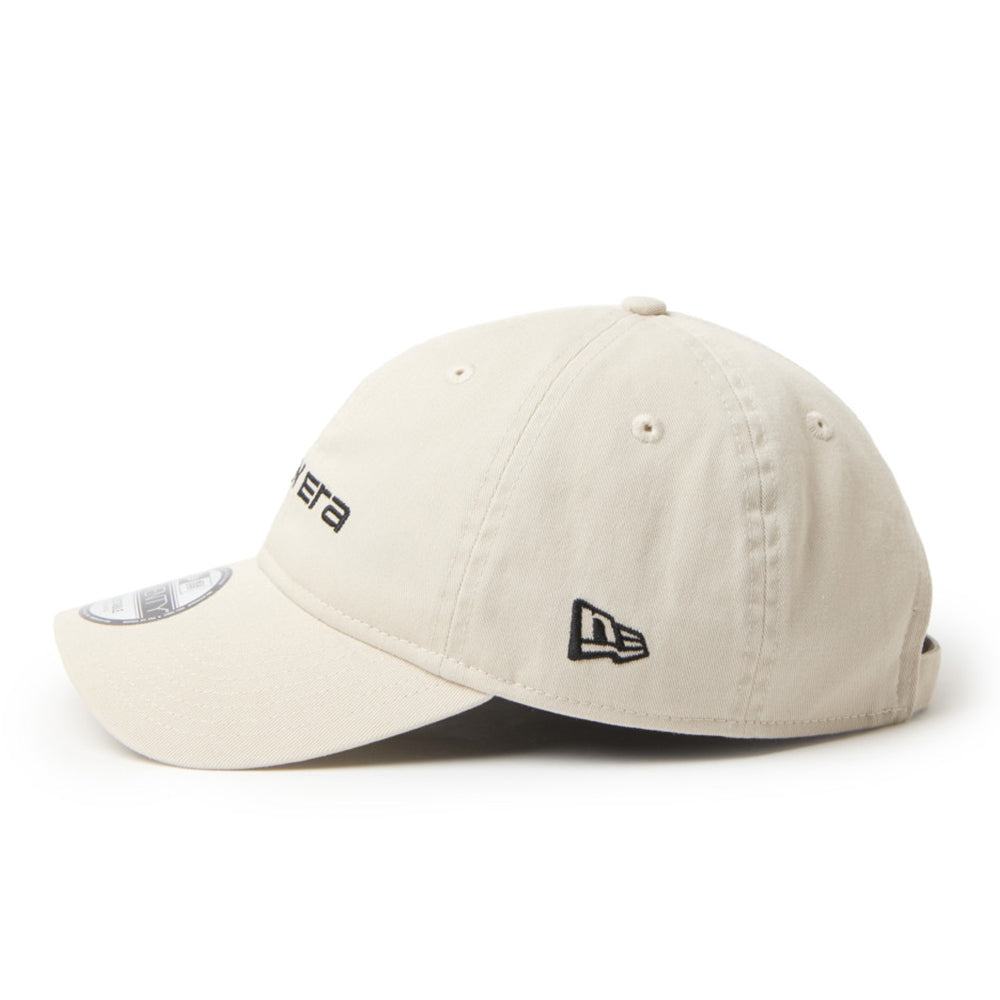 New Era Wordmark Logo Stone 9TWENTY Adjustable Cap
