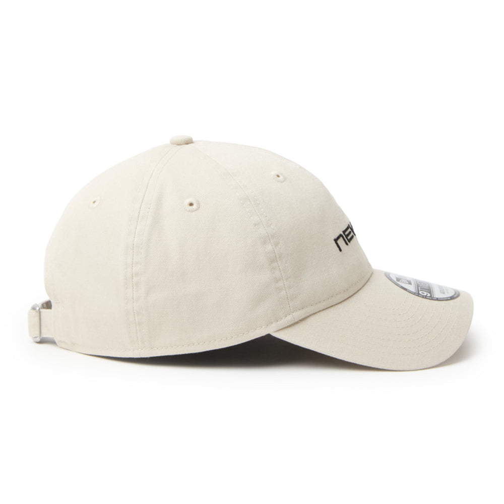 New Era Wordmark Logo Stone 9TWENTY Adjustable Cap