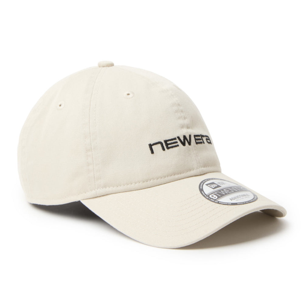 New Era Wordmark Logo Stone 9TWENTY Adjustable Cap