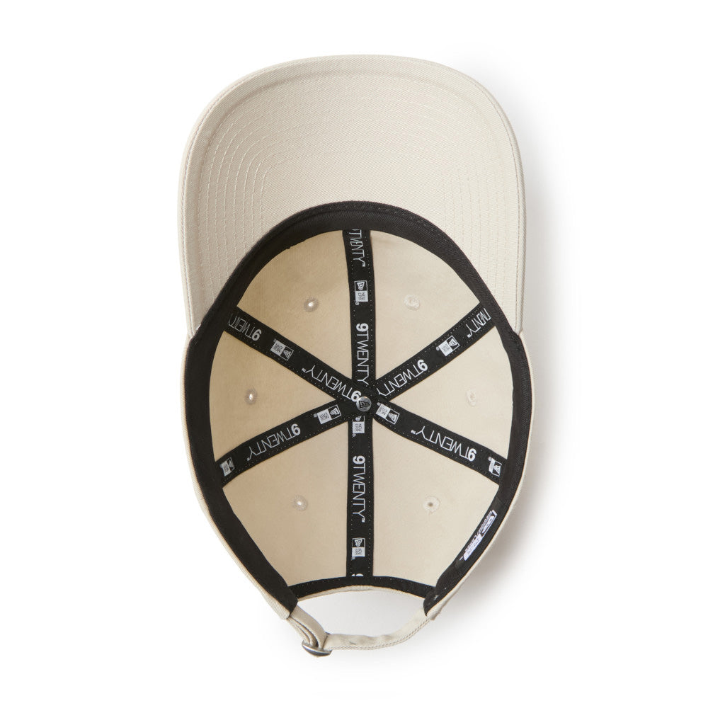 New Era Wordmark Logo Stone 9TWENTY Adjustable Cap
