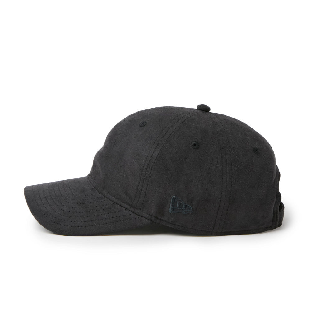 New Era Basic Synthetic Suede Black 9TWENTY Adjustable Cap