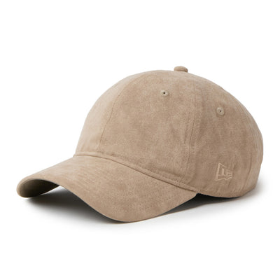 New Era Basic Synthetic Suede Beige 9TWENTY Adjustable Cap