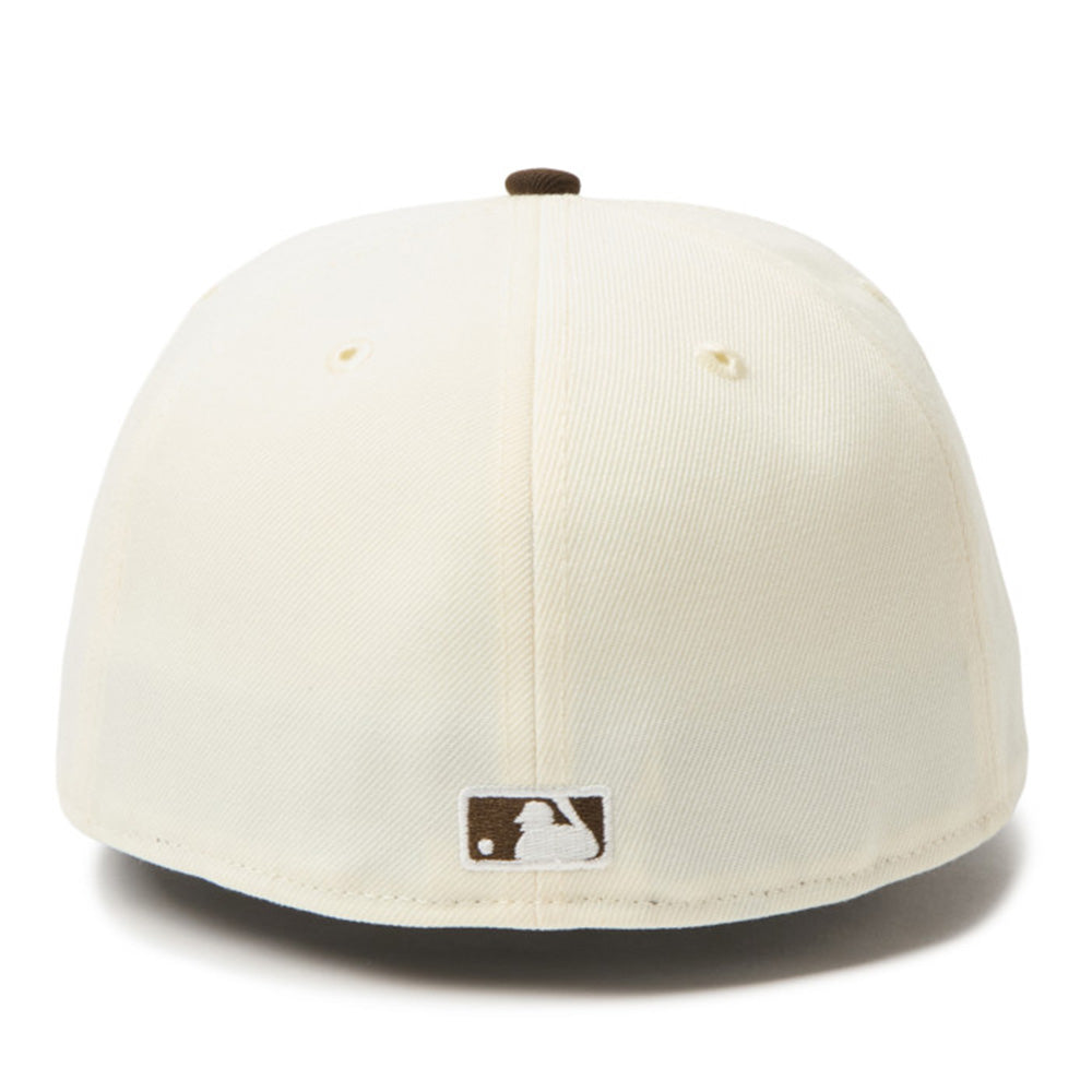 New Era Seattle Mariners Two Tone Chrome White Walnut 59FIFTY Fitted Cap