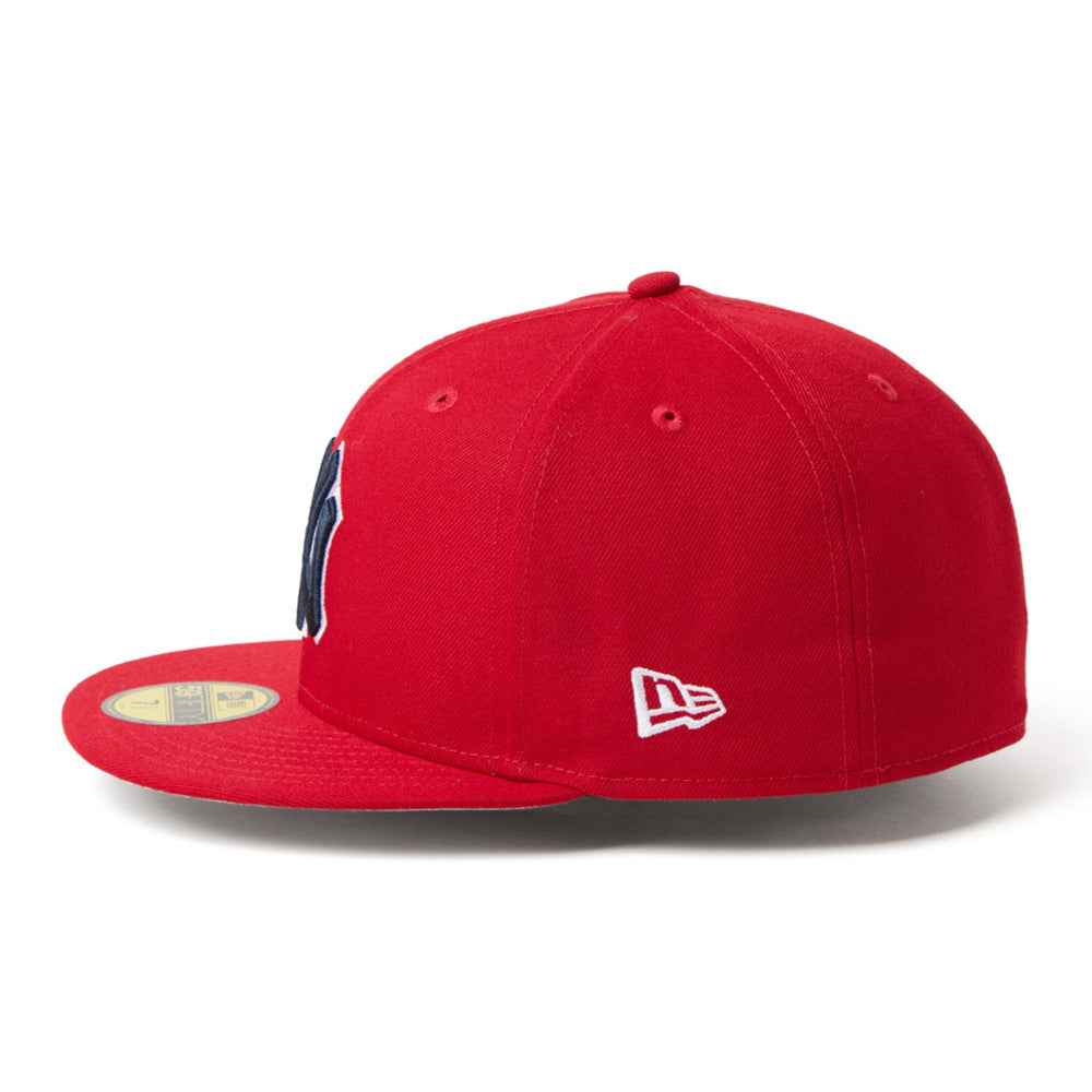 New Era New York Yankees MLB Scarlet 59FIFTY Fitted Cap