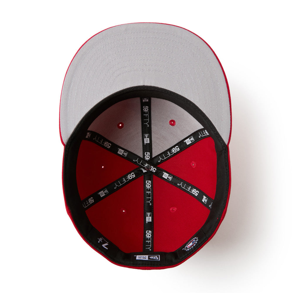 New Era New York Yankees MLB Scarlet 59FIFTY Fitted Cap