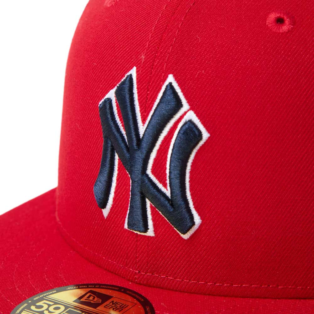 New Era New York Yankees MLB Scarlet 59FIFTY Fitted Cap