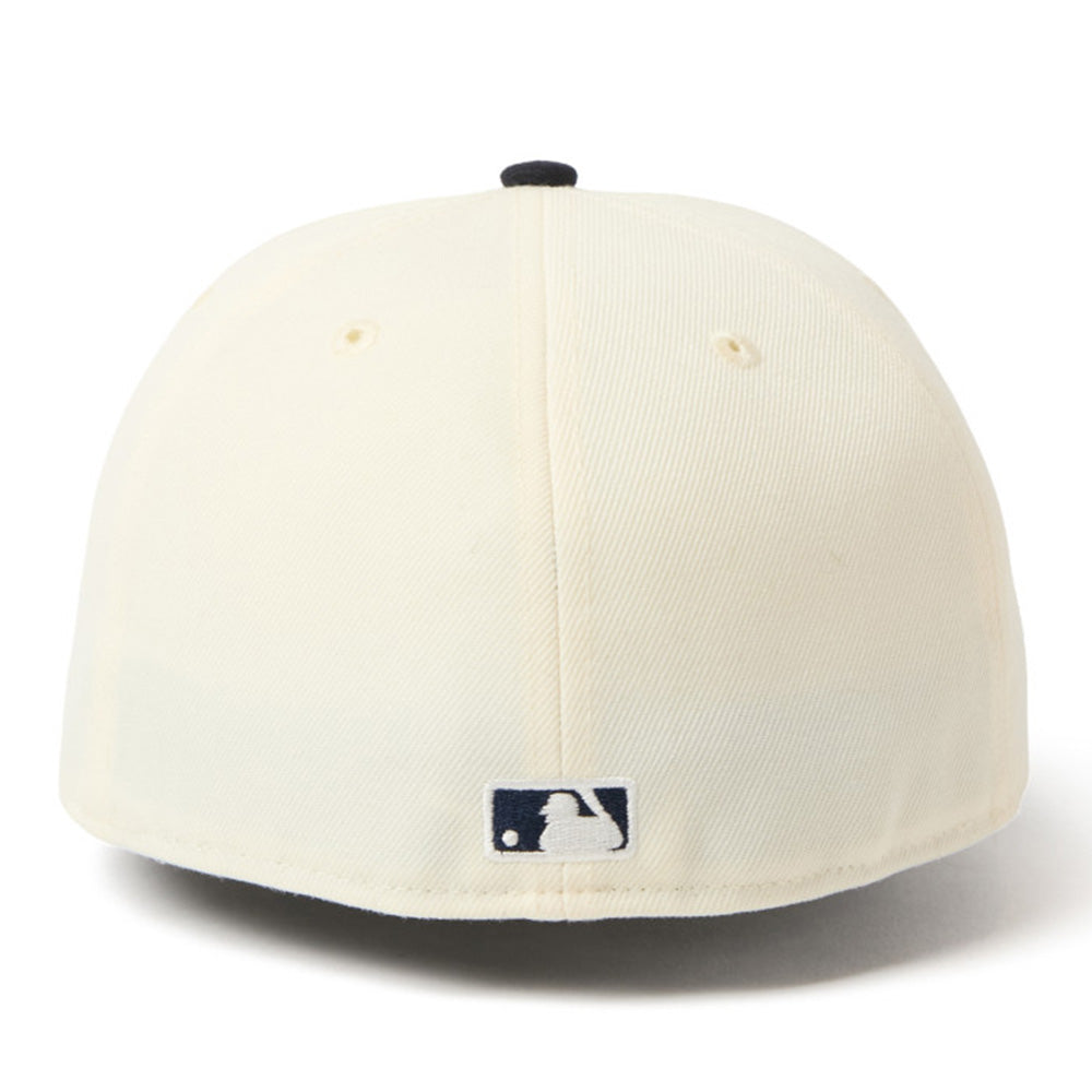 New Era New York Yankees Two Tone Chrome White Navy 59FIFTY Fitted Cap