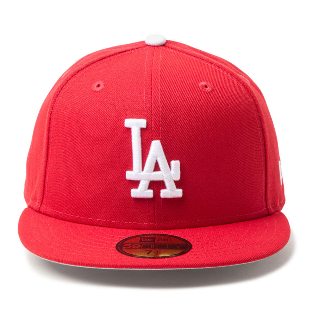 New Era Los Angeles Dodgers MLB Scarlet 59FIFTY Fitted Cap