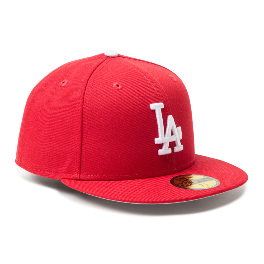 New Era Los Angeles Dodgers MLB Scarlet 59FIFTY Fitted Cap