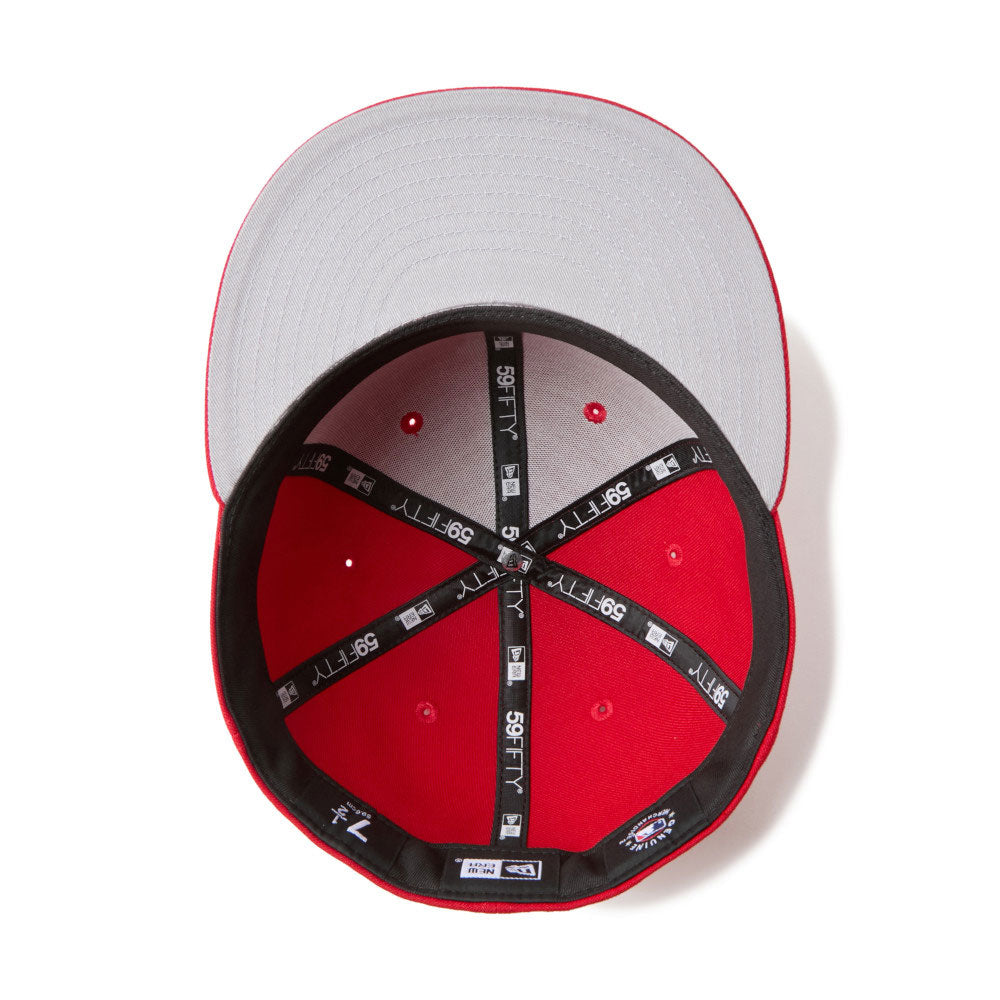 New Era Los Angeles Dodgers MLB Scarlet 59FIFTY Fitted Cap