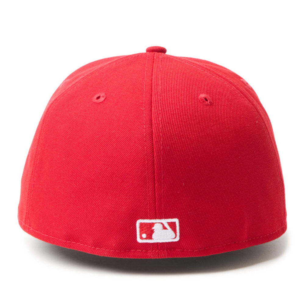 New Era Atlanta Braves MLB Scarlet 59FIFTY Fitted Cap
