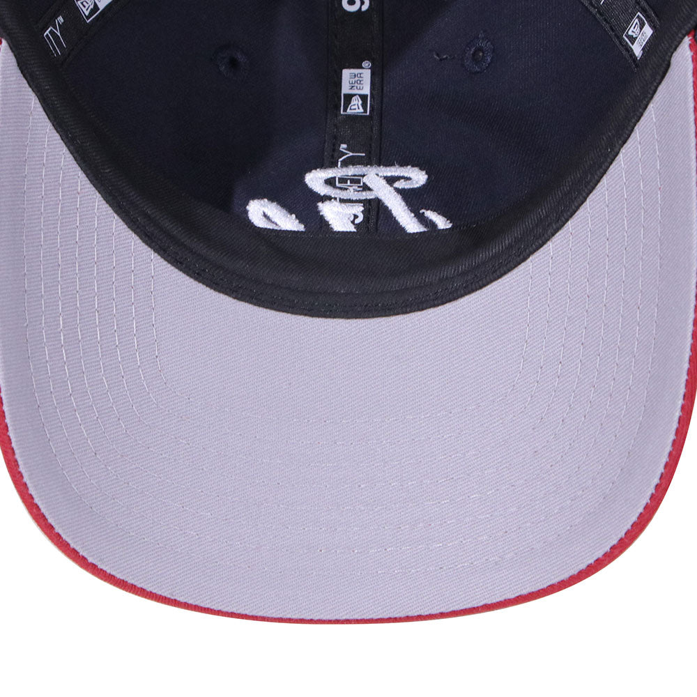 New Era PH Script Independence Day 2026 Two Tone Navy and Dark Red 9TWENTY Adjustable Cap (PH EXCLUSIVE)
