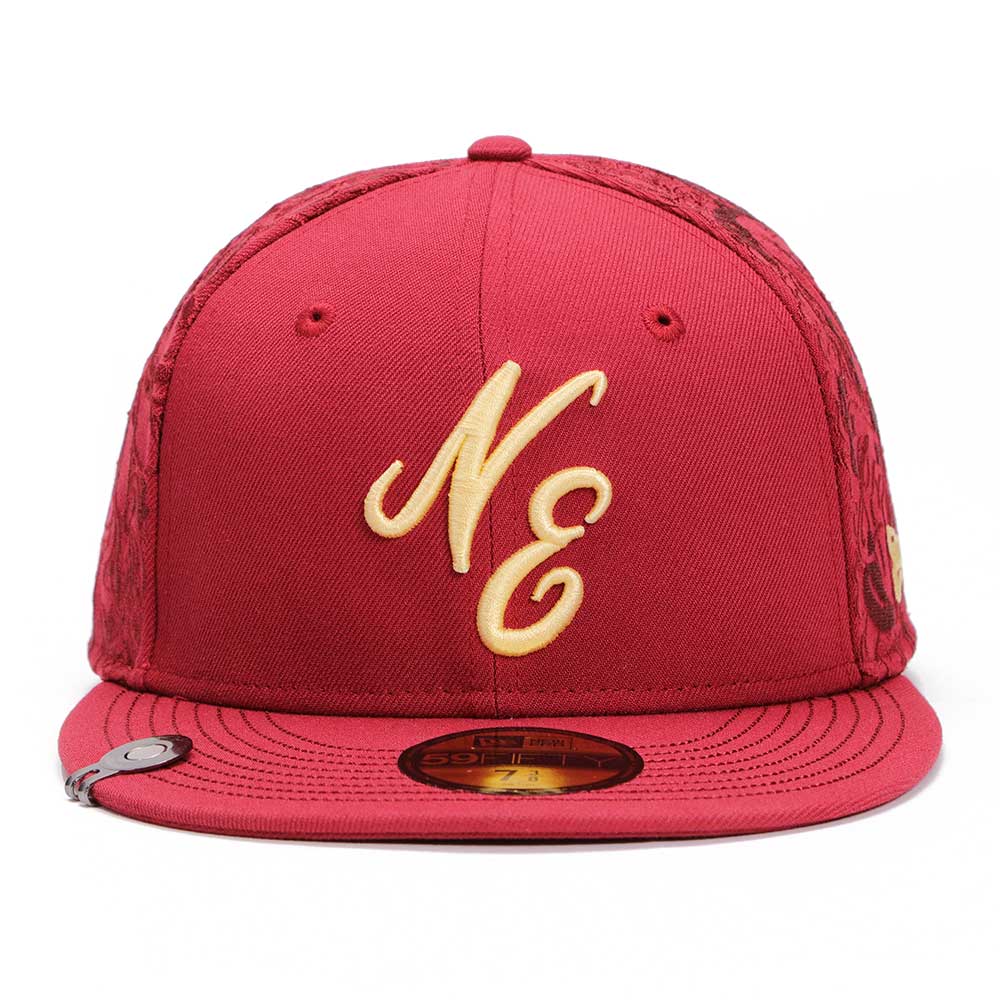 New Era Philippines CO11ECTIVE Dark Red 59FIFTY Fitted Cap (LIMITED AND PH EXCLUSIVE)