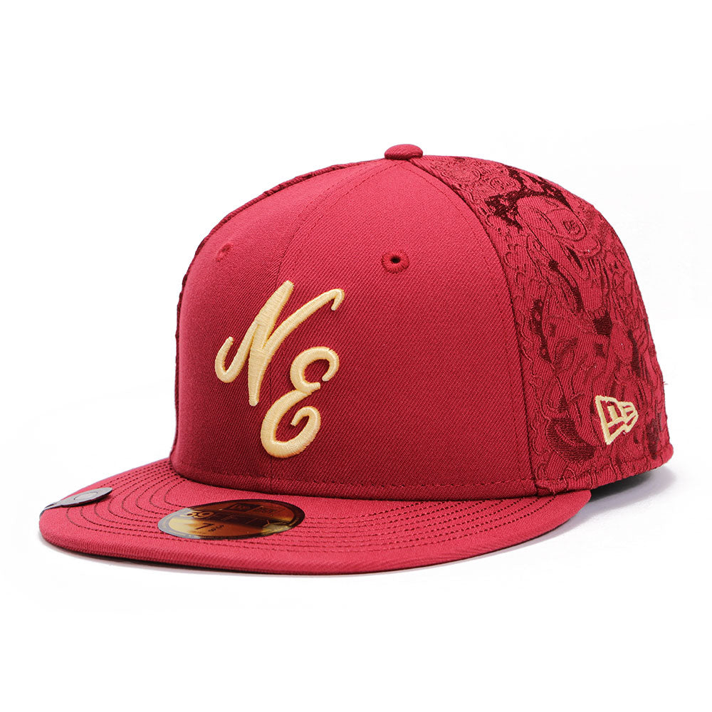 New Era Philippines CO11ECTIVE Dark Red 59FIFTY Fitted Cap (LIMITED AND PH EXCLUSIVE)