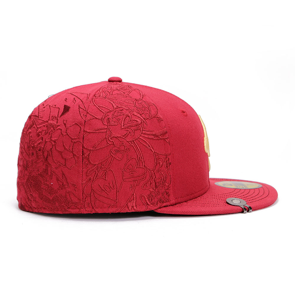 New Era Philippines CO11ECTIVE Dark Red 59FIFTY Fitted Cap (LIMITED AND PH EXCLUSIVE)