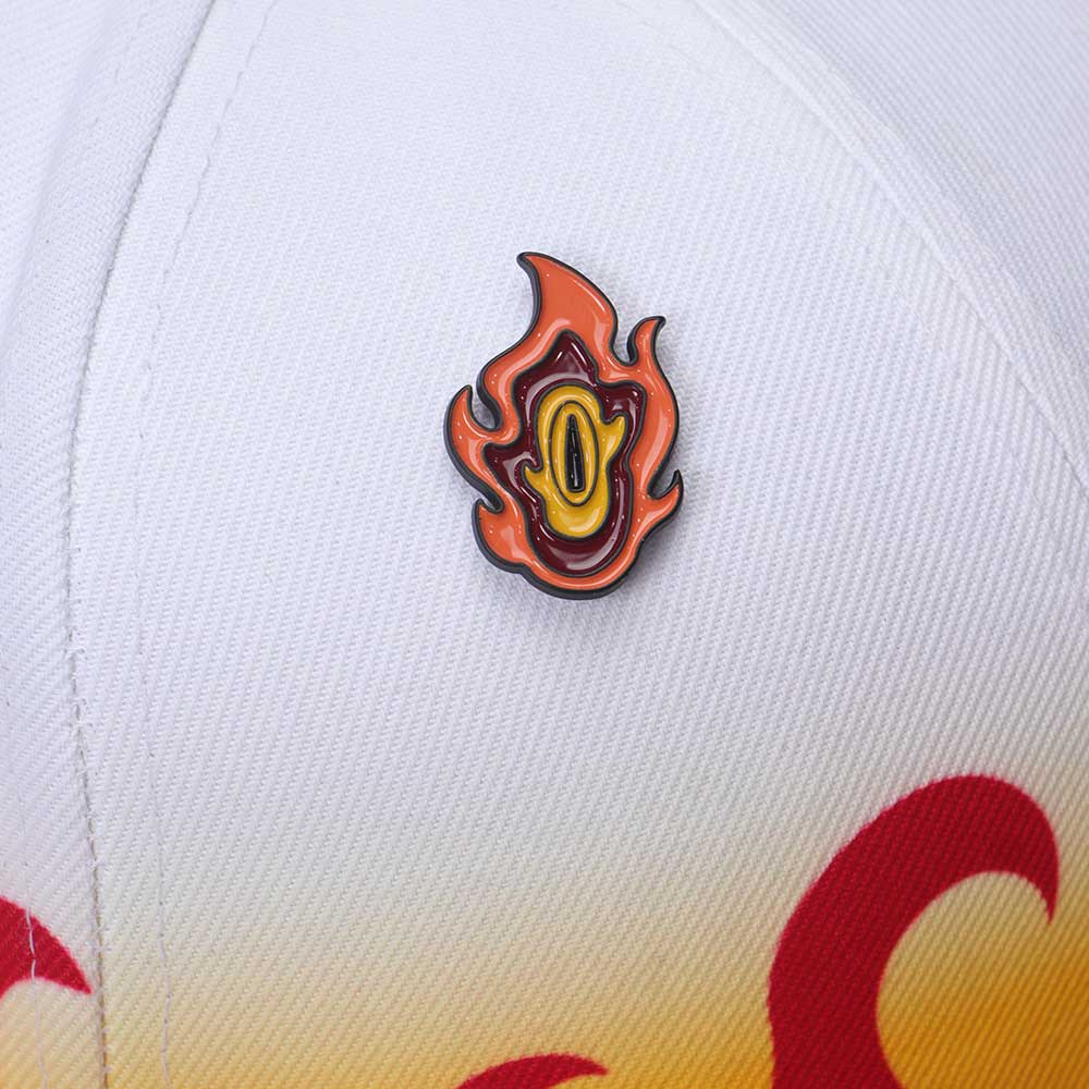 New Era x Demon Slayer Kyojuro White 9FIFTY Snapback Cap (PH EXCLUSIVE)