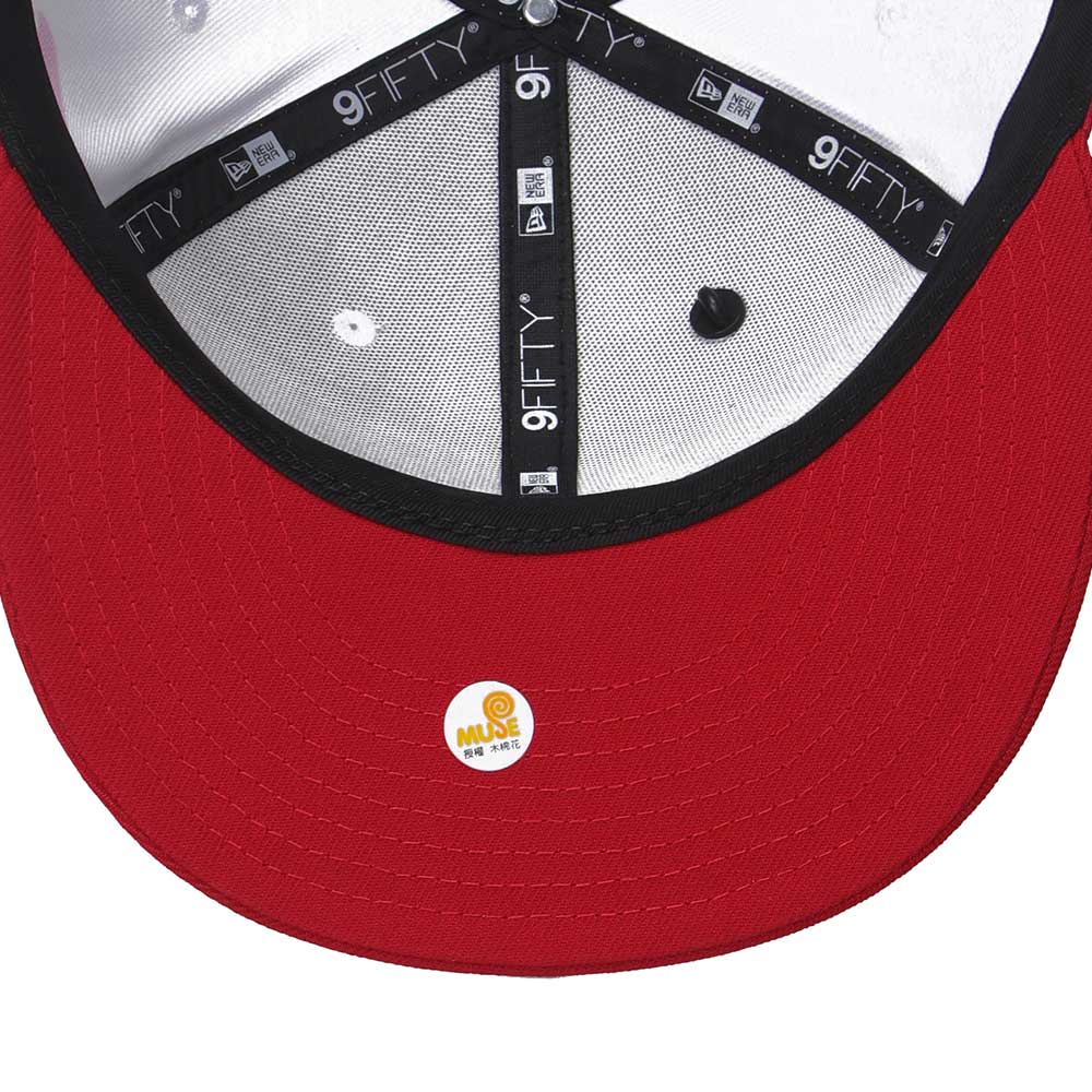 New Era x Demon Slayer Kyojuro White 9FIFTY Snapback Cap (PH EXCLUSIVE)