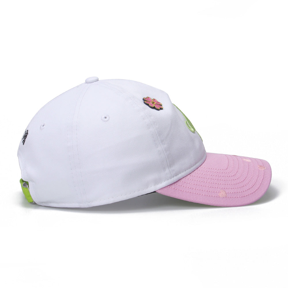 New Era x Demon Slayer Mitsuri White Pink 9TWENTY Adjustable Cap (PH EXCLUSIVE)