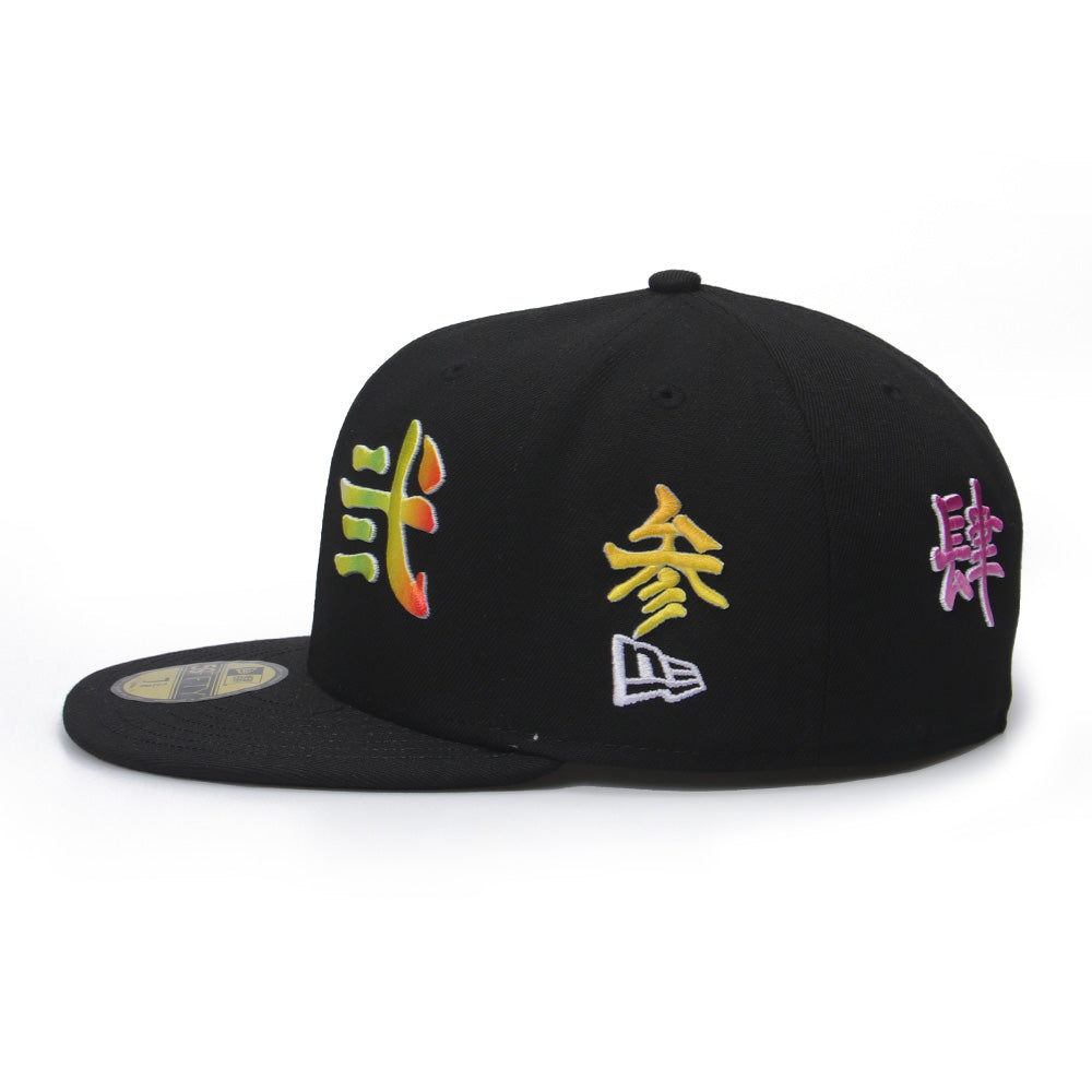 New Era x Demon Slayer Upper Moonblack 59FIFTY Fitted Cap (PH EXCLUSIVE)
