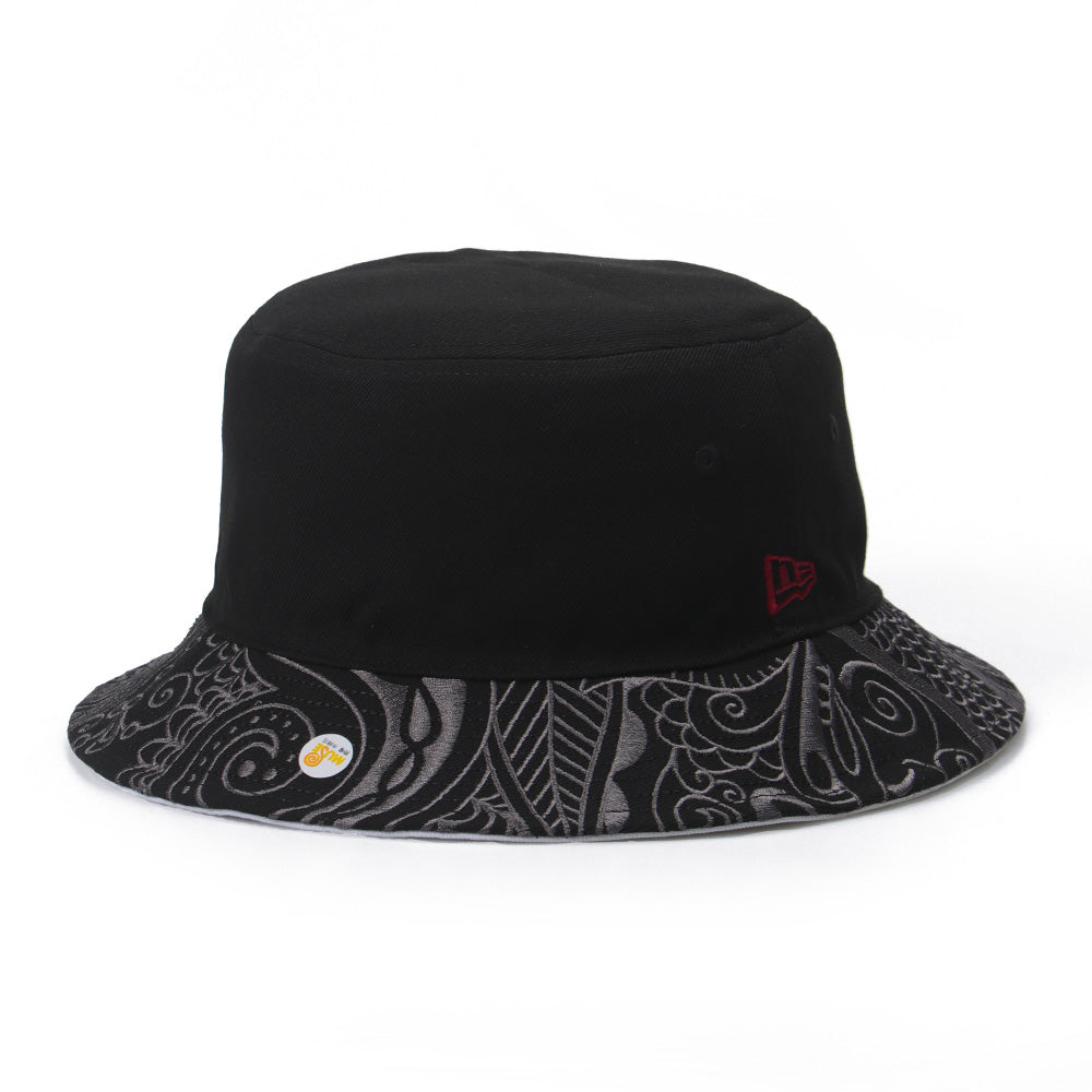 New Era x Demon Slayer Muzan Black Reversible Bucket Hat (PH EXCLUSIVE)