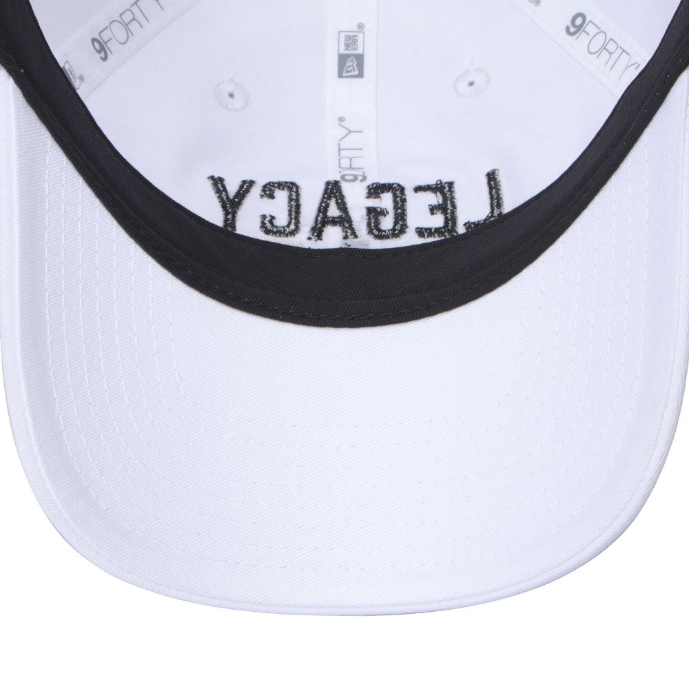 New Era Legacy Club Academy Wordmark Logo White 9FORTY Adjustable Cap
