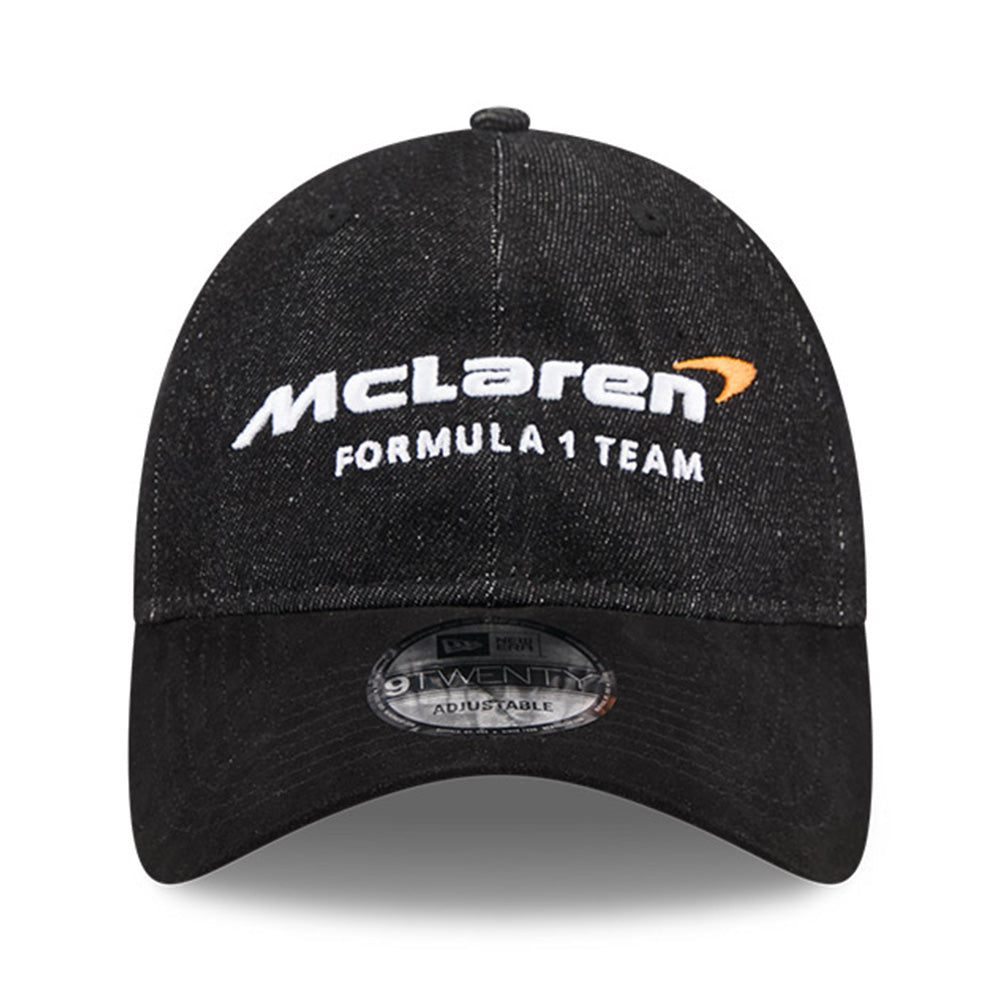 New Era McLaren Racing Black 9TWENTY Adjustable Cap