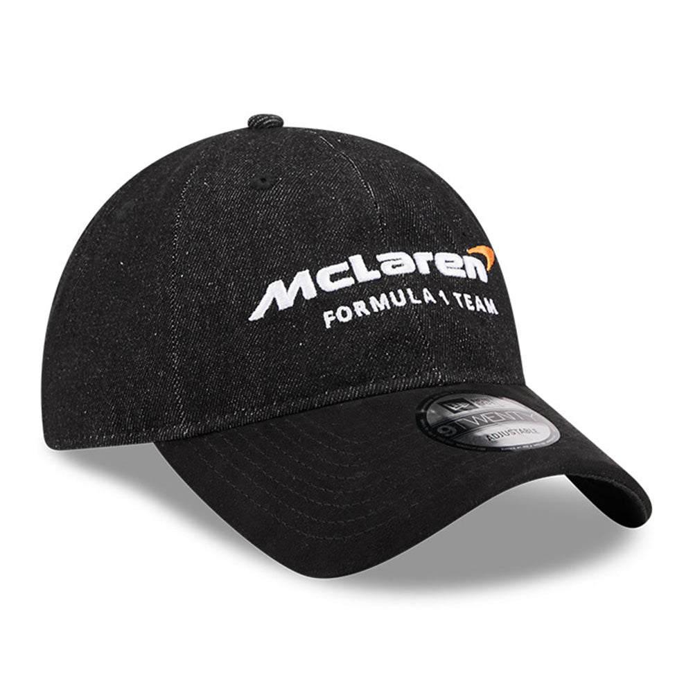 New Era McLaren Racing Black 9TWENTY Adjustable Cap