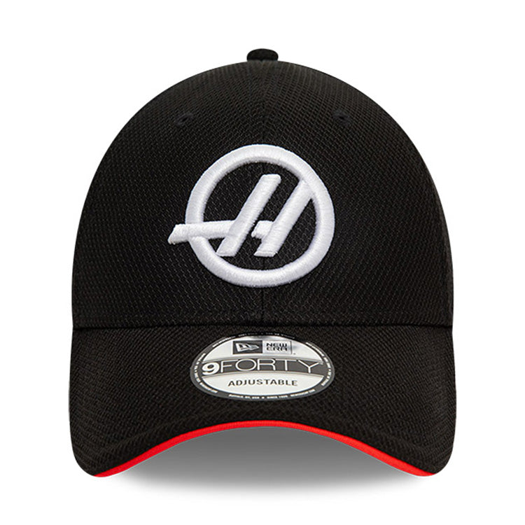 New Era HAAS F1 Team Racing Black 9FORTY Adjustable Snapback-Cap