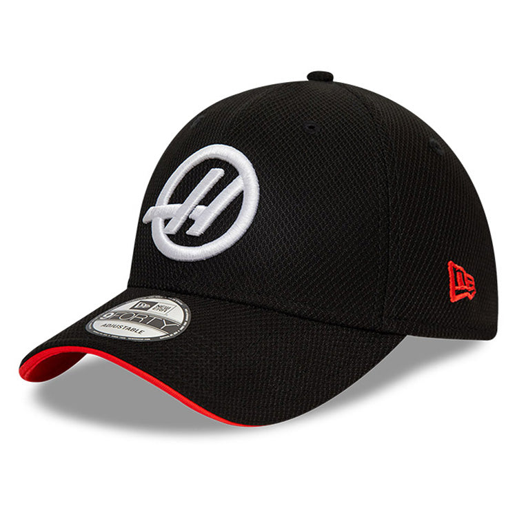 New Era HAAS F1 Team Racing Black 9FORTY Adjustable Snapback-Cap