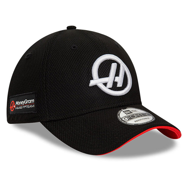 New Era HAAS F1 Team Racing Black 9FORTY Adjustable Snapback-Cap