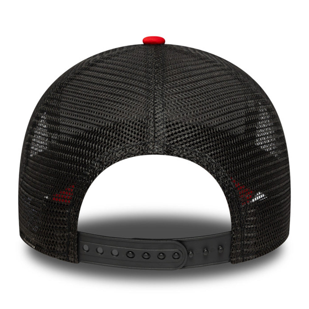 New Era Aprilia Piaggio Essential Print Black 9FORTY E-Frame Snapback Cap