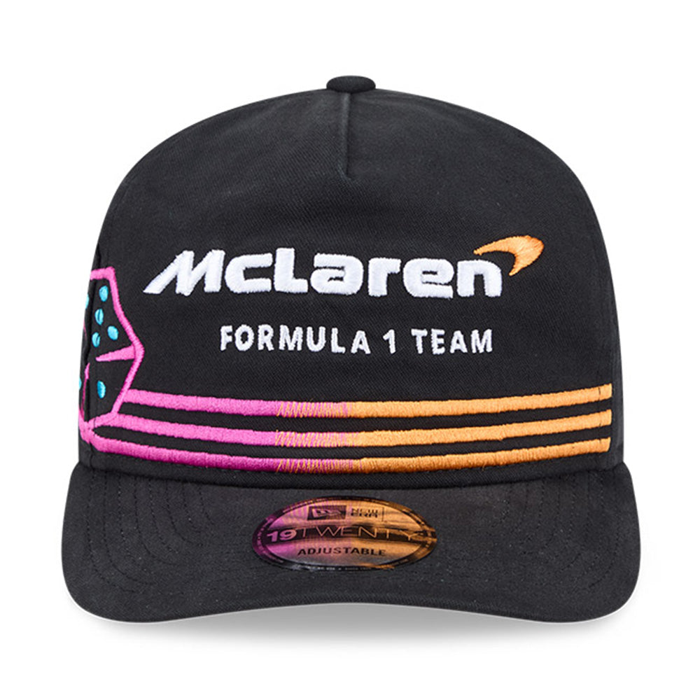 New Era McLaren Racing j152J Black 19TWENTY Adjustable Cap