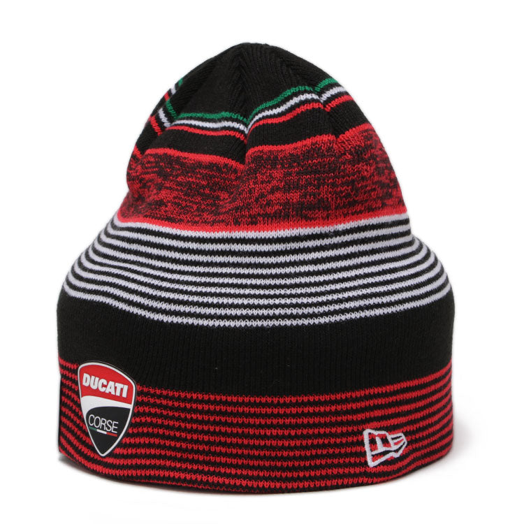 New Era Ducati Corse Red Skull Beanie Hat