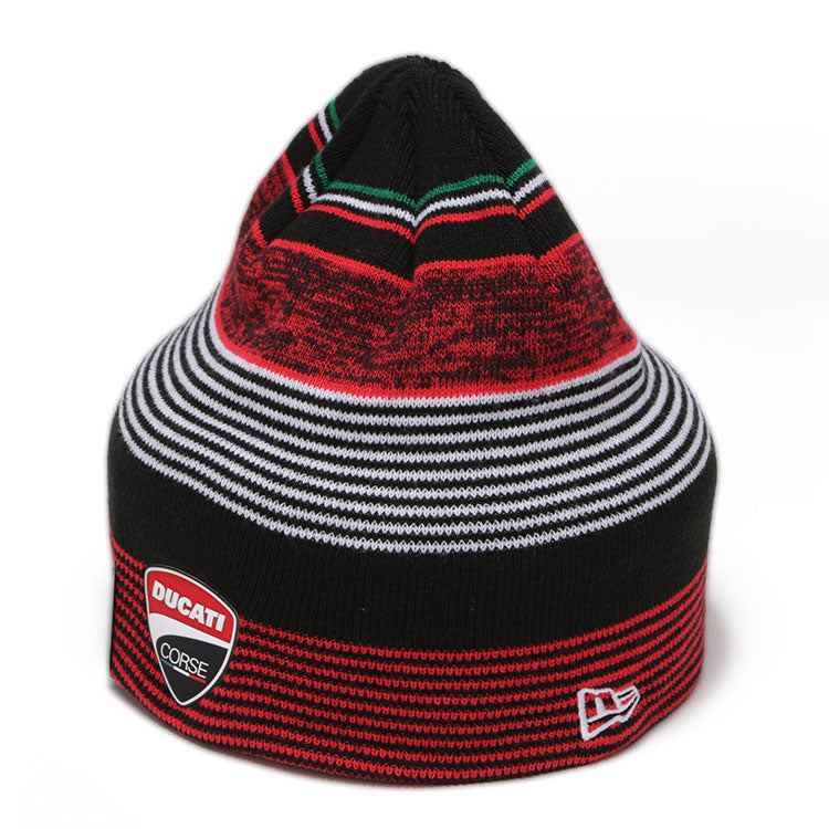 New Era Ducati Corse Red Skull Beanie Hat