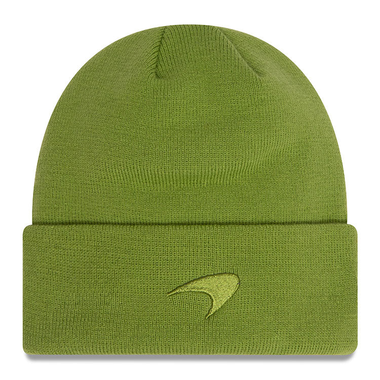 McLaren Formula 1 Team Racing Seasonal Green Cuff Knit Beanie Hat