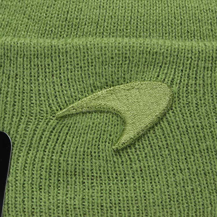 McLaren Formula 1 Team Racing Seasonal Green Cuff Knit Beanie Hat