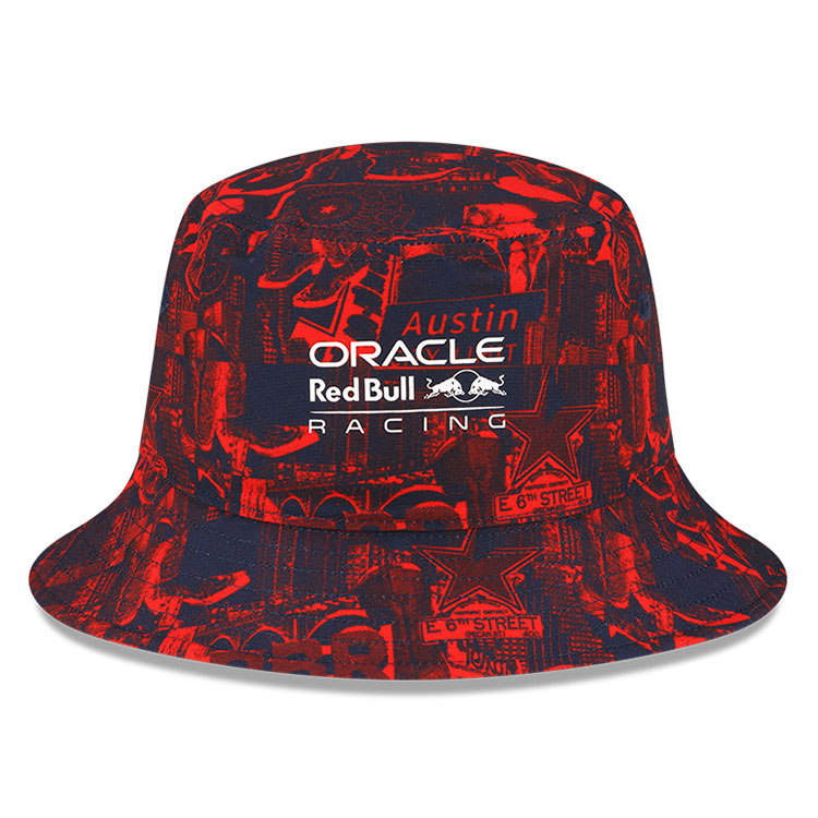 Austin Red Bull Racing Red Black Bucket Hat