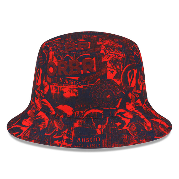 Austin Red Bull Racing Red Black Bucket Hat